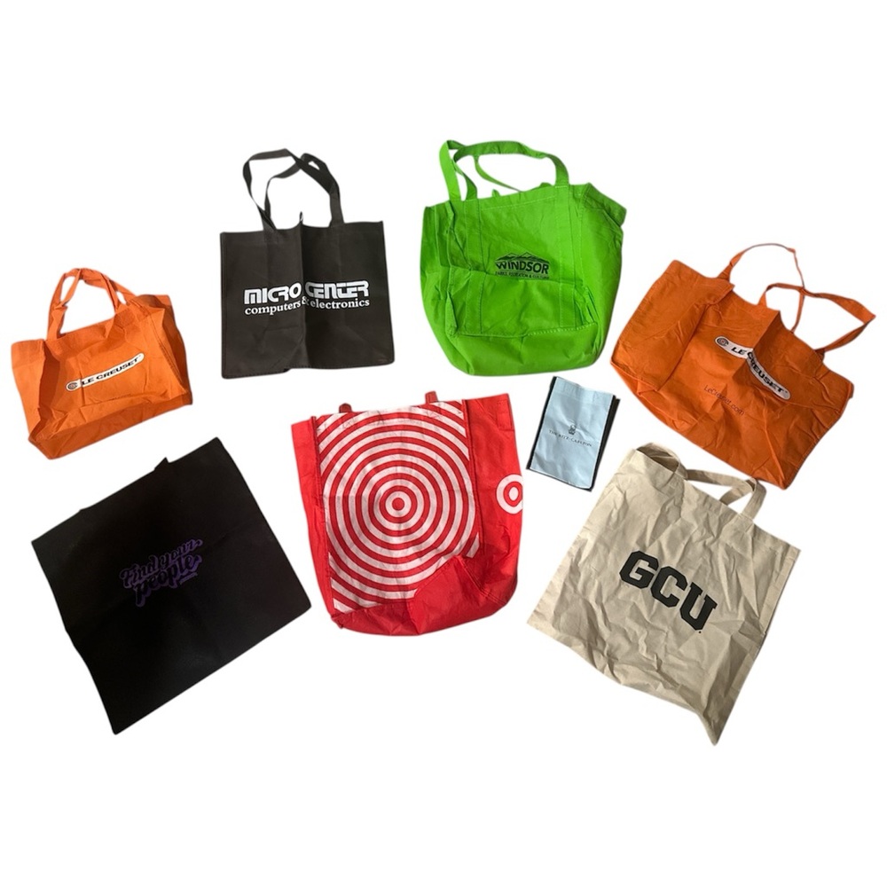 Assorted Reusable Tote Bags